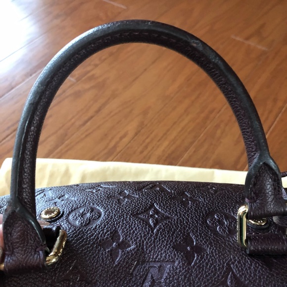 Louis Vuitton Speedy Bandouliere Empreinte Grenat - Picture 8 of 8